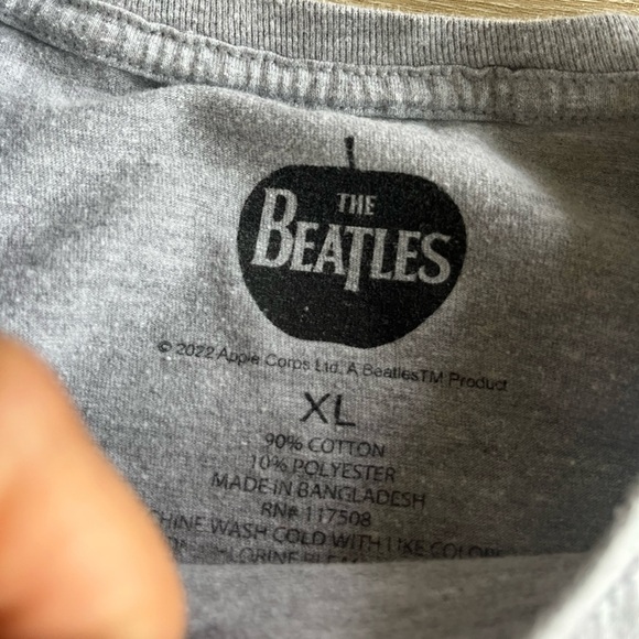 The Beatles Gray Abbey Road Graphic Tee XL - Picture 2 of 5